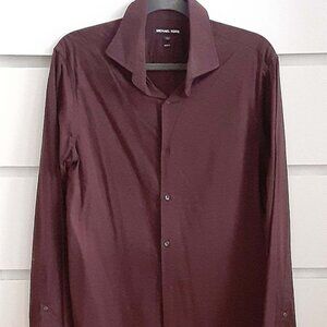 Micheal Kors Men's Wine shirt - size L